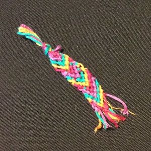 Chevron Mini Friendship Bracelet